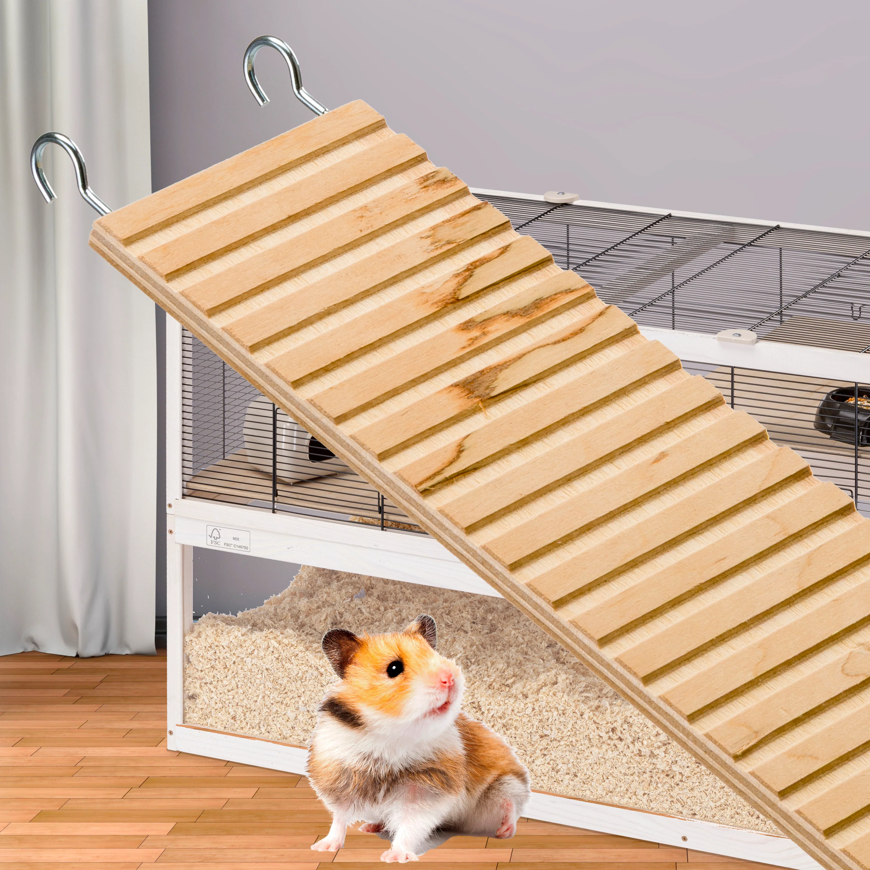 ARCADE LADDER Wooden toy for hamsters and small animals - Image 13
