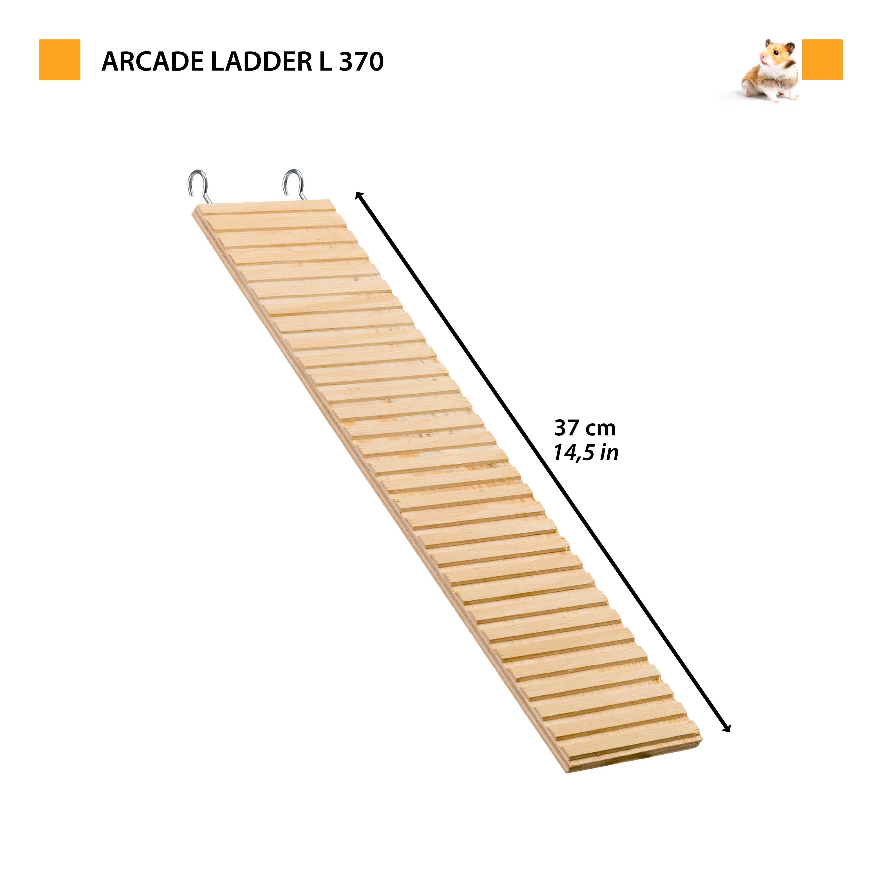 ARCADE LADDER Wooden toy for hamsters and small animals - Image 9