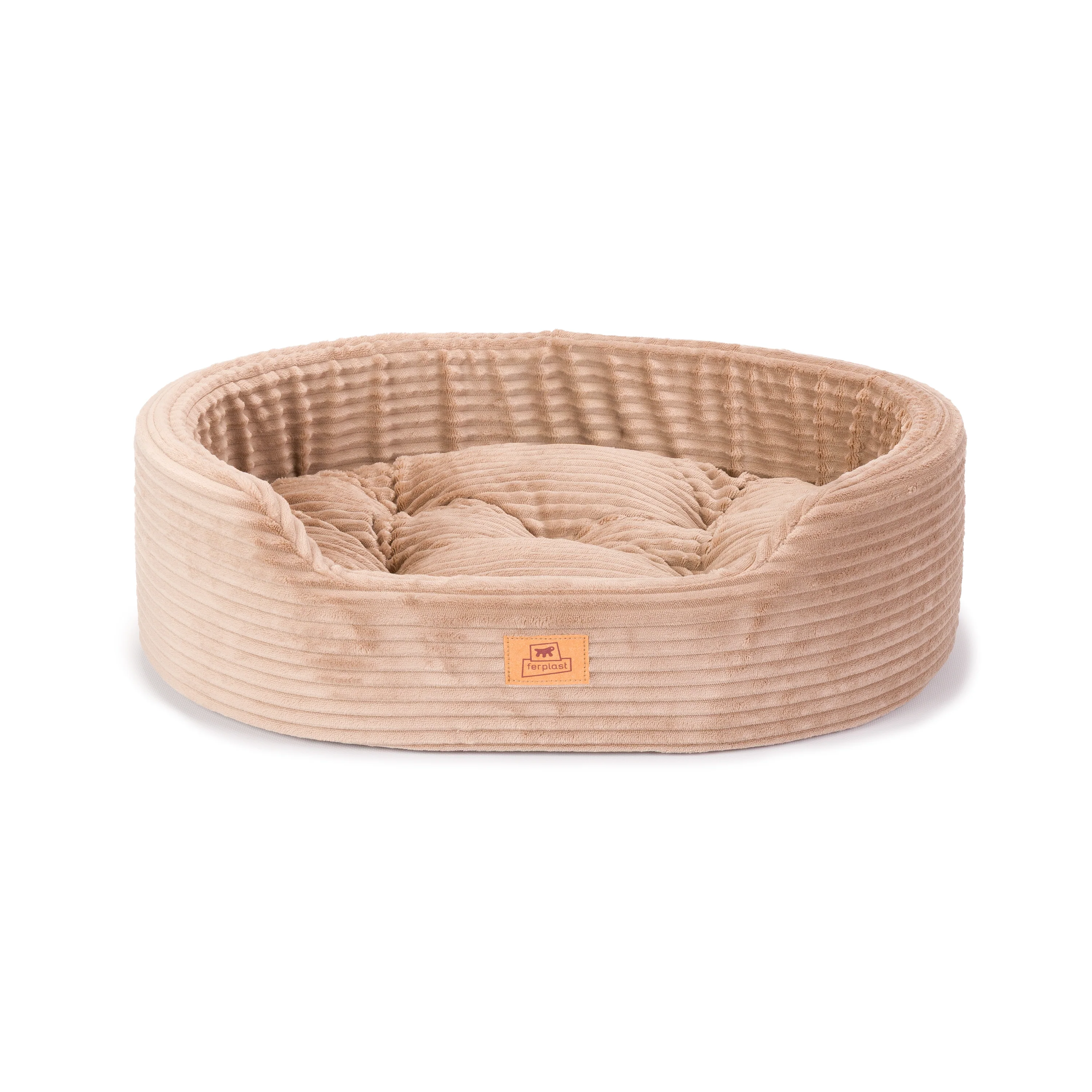 DANDY CORDUROY Sofa-style bed with removable cushion for dogs and cats