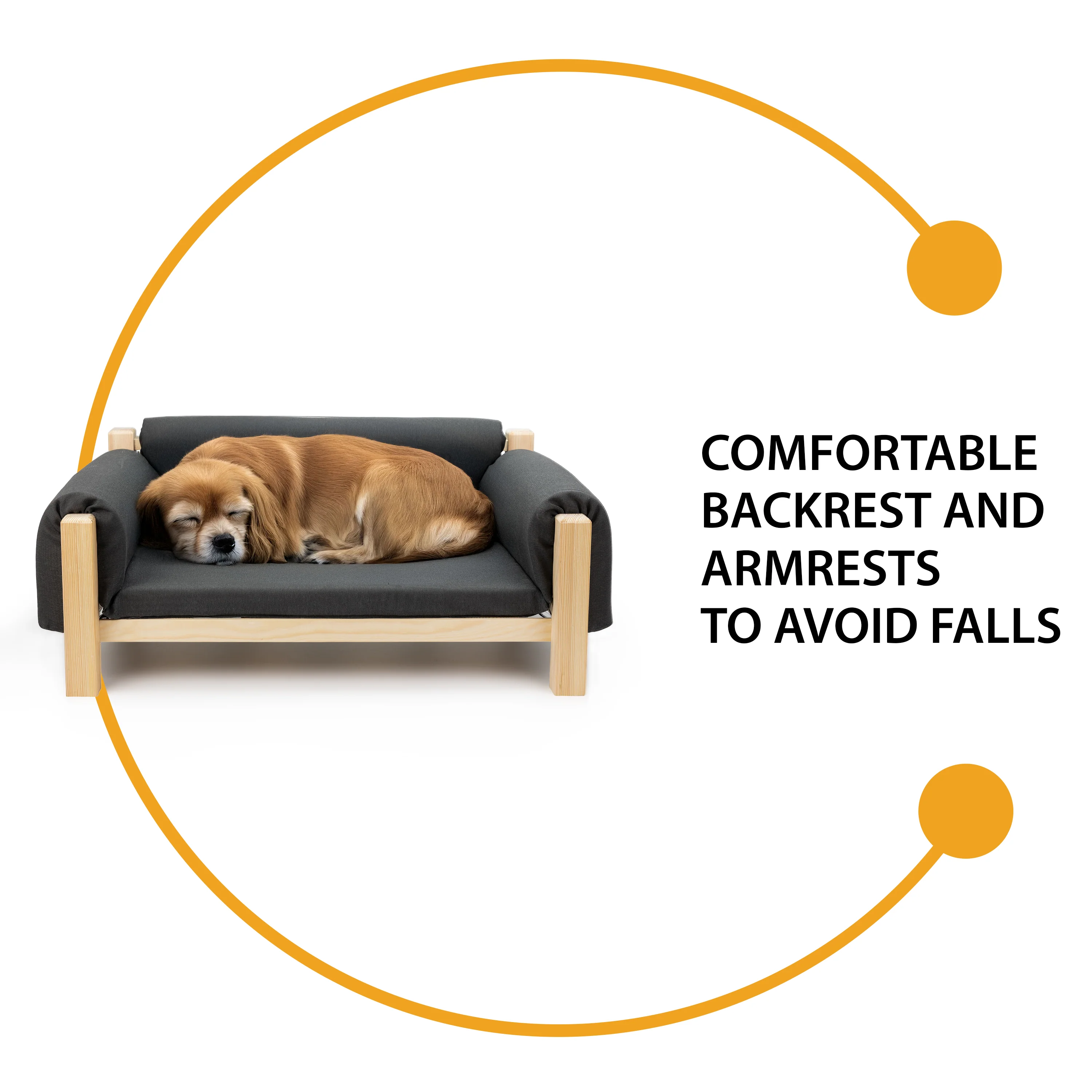 MIZU Wooden Dog and Cat Bed - Image 9