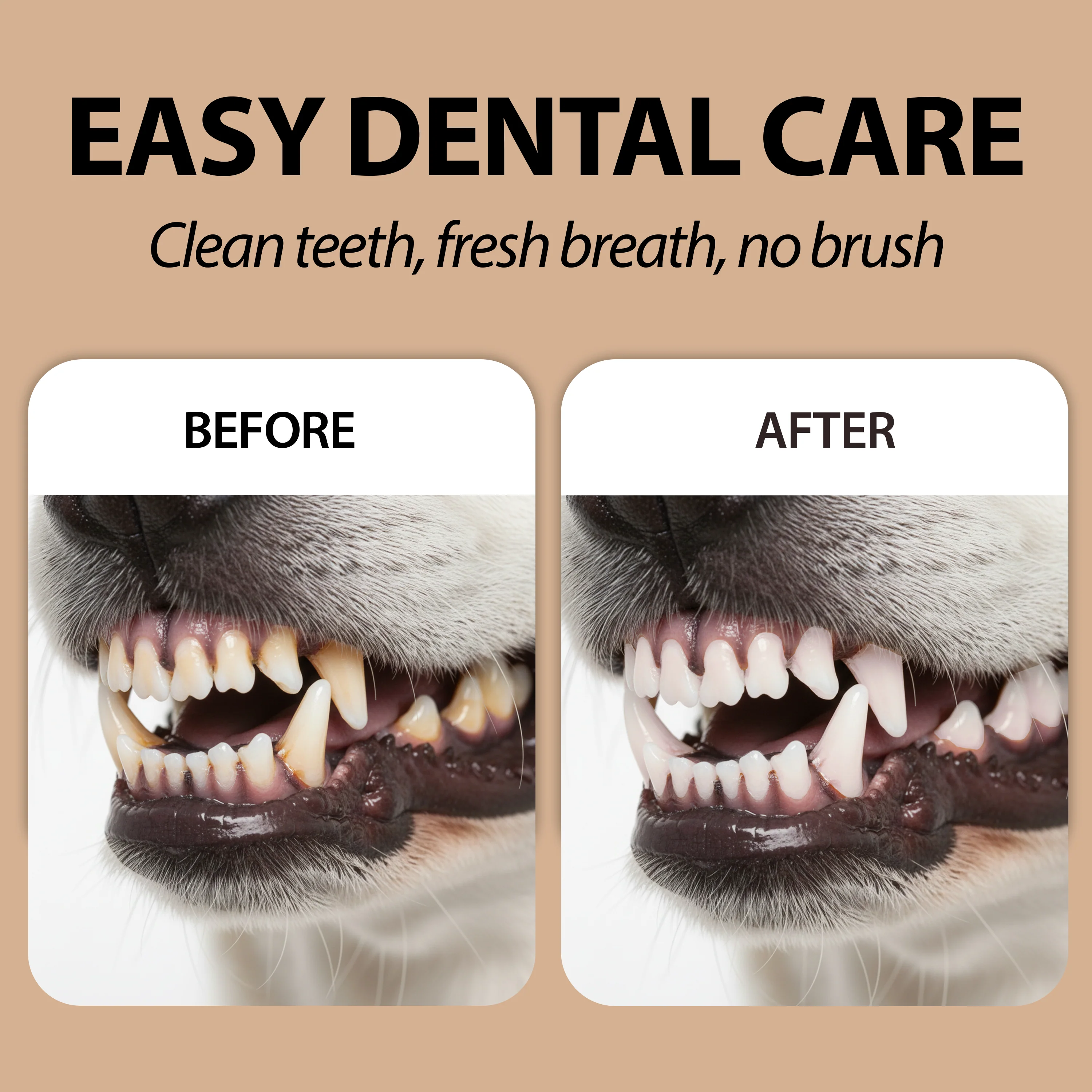 DISPOSABLE DENTAL  FINGER PADS FOR DOGS AND CATS NATURÉ (x50) - Image 5
