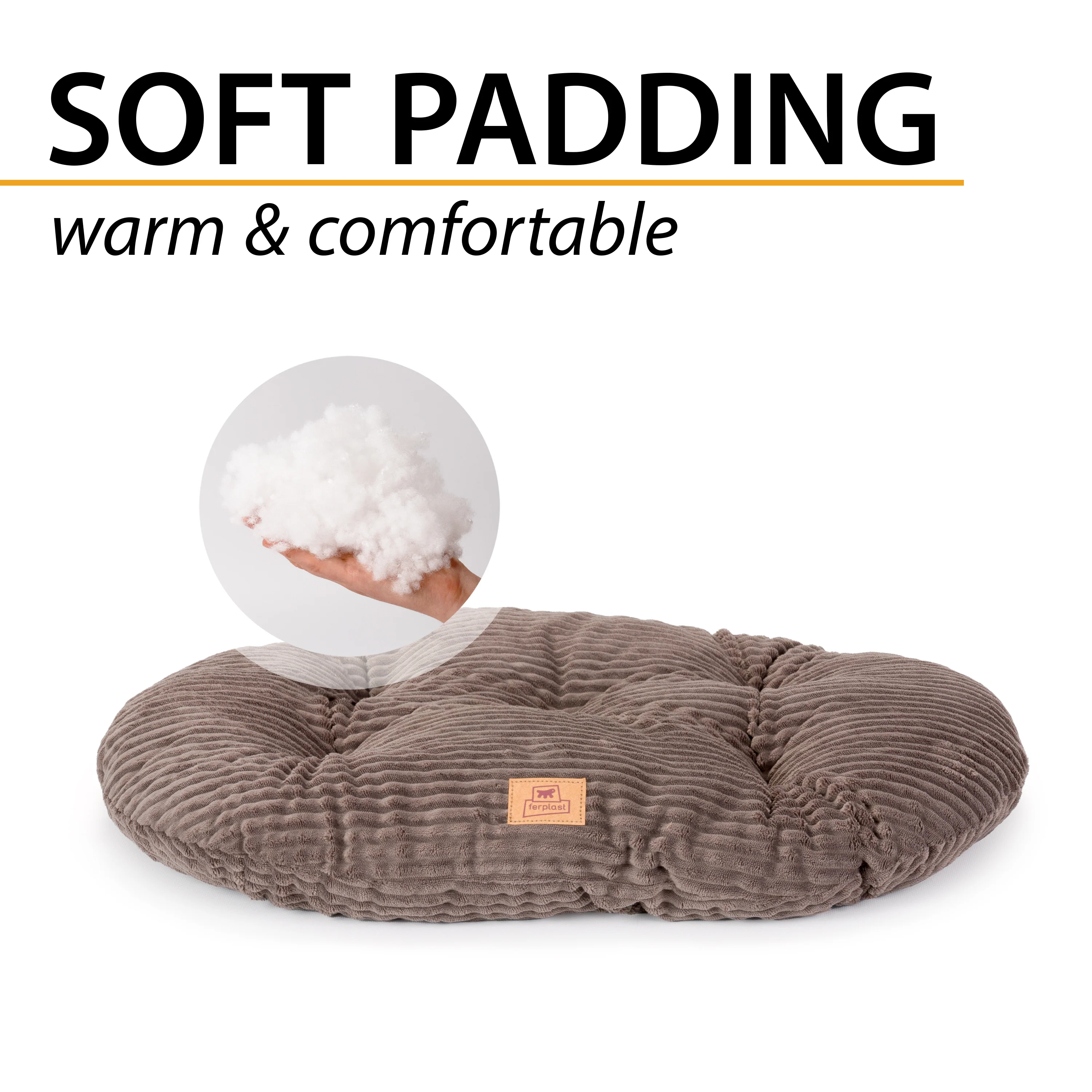 RELAX CORDUROY Oval cushion for dogs and cats - Image 22