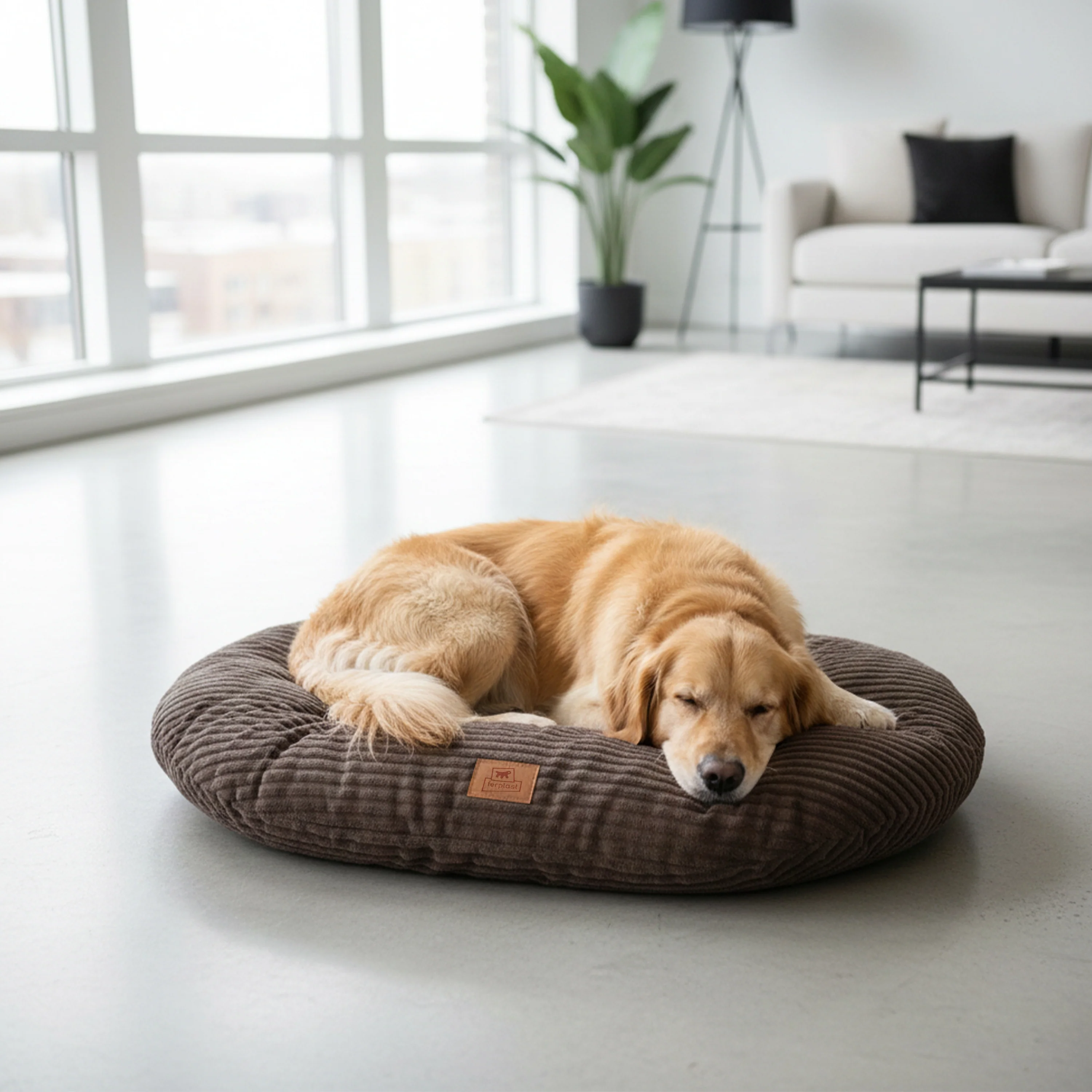 RELAX CORDUROY Oval cushion for dogs and cats - Image 37