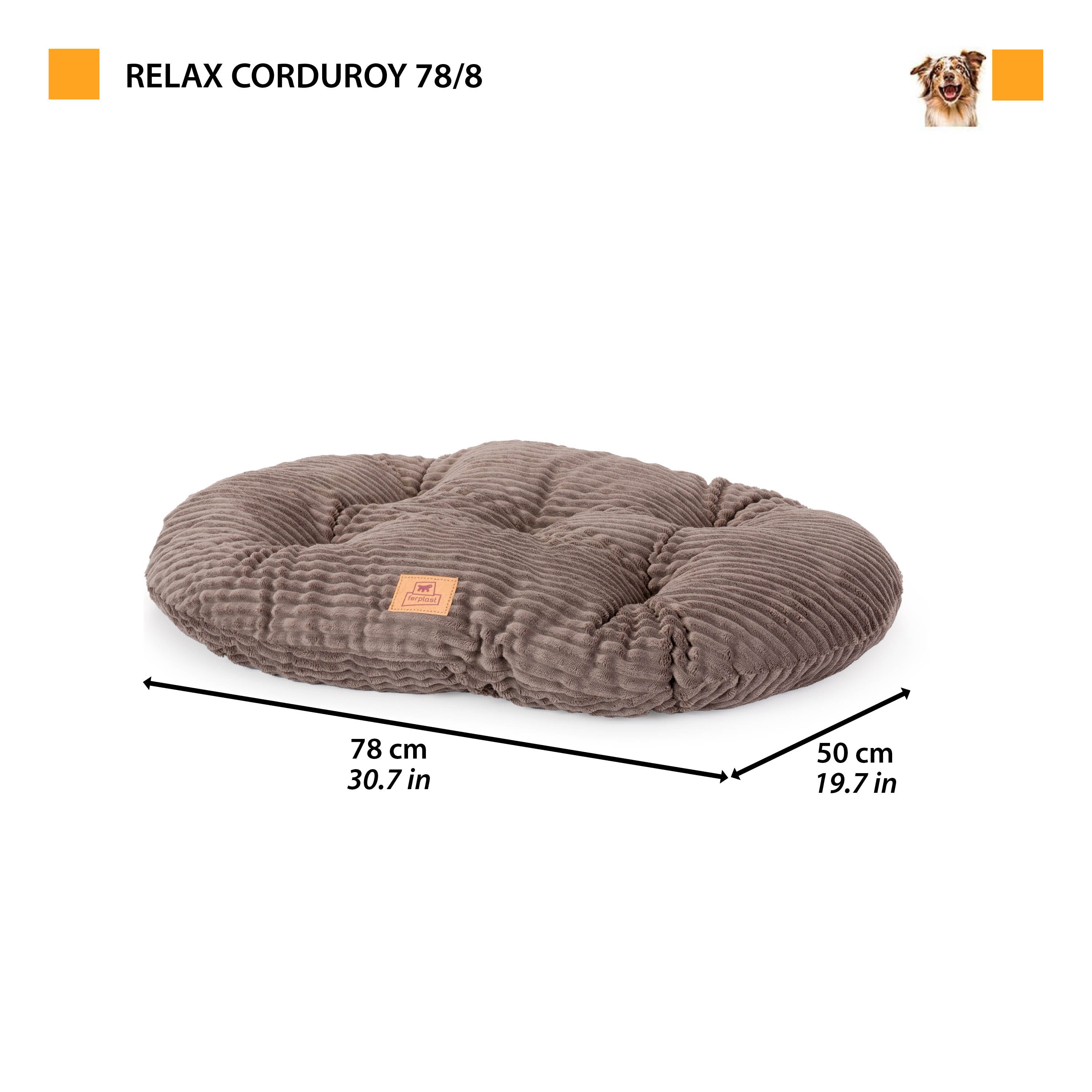 RELAX CORDUROY Oval cushion for dogs and cats - Image 43