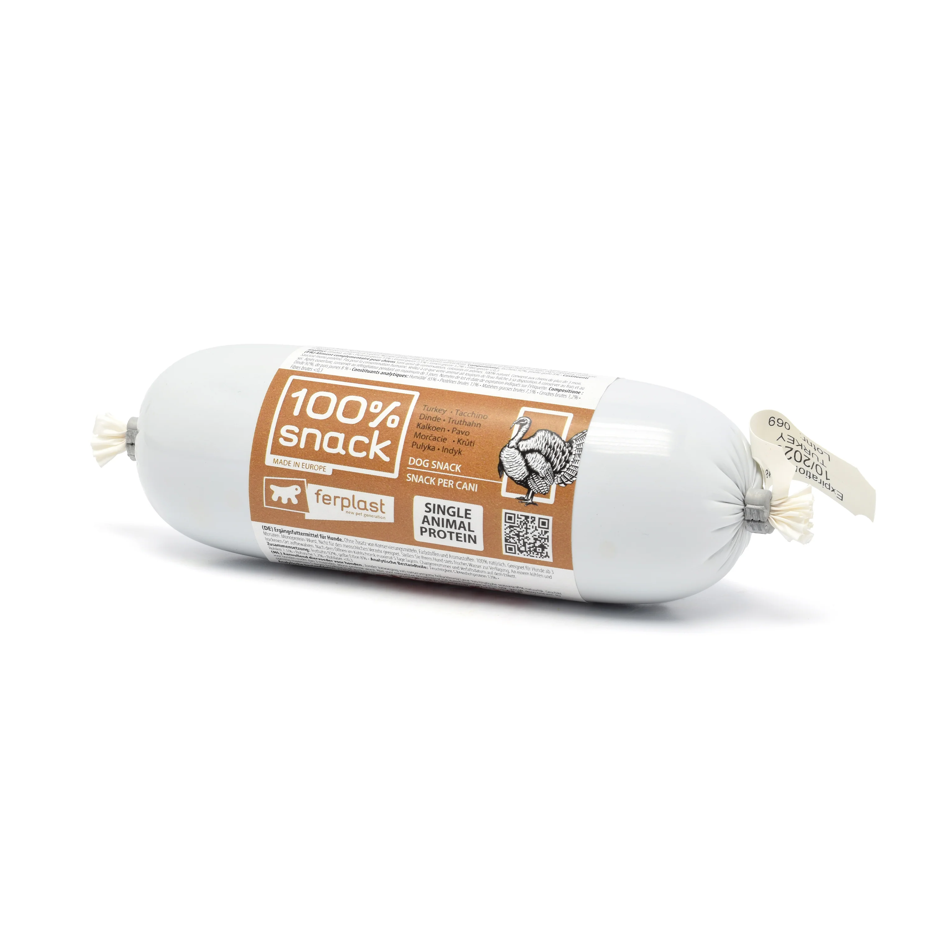 100% SNACK TURKEY SAUSAGE